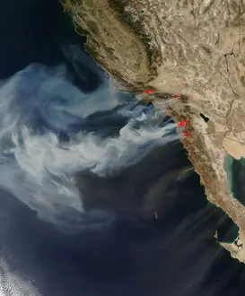 wildfires in California