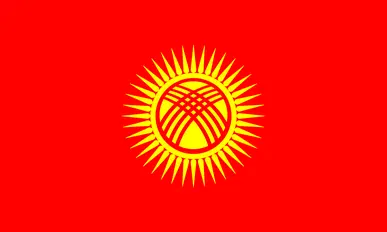 Kyrgyzstan Flag